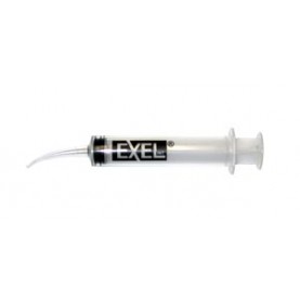 Exel Corporation 26267 Syringe, 12cc, Curved Tip, Non-Sterile, 50/bx, 10 bx/cs (24 cs/plt)