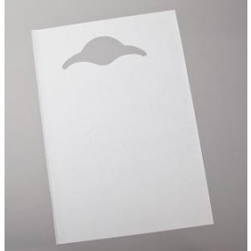 TIDI Products, LLC 919398 Bib, 20" x 30", Slipover, Fabricel, Tissue/Poly, White, 250/cs