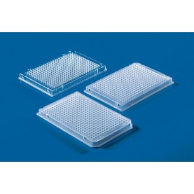 BrandTech 781347 384 Well PCR Microplate, Clear, Fully Skirted
