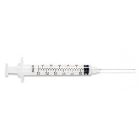 UltiMed, Inc. 5325 Syringe, Low Dead Space, 3mL, 22G x 1½", 100/bx