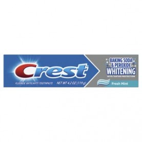 Procter & Gamble Distributing LLC 3700051306 Crest Baking Soda & Peroxide Whitening Toothpaste, 4.2oz, 24/cs (140 cs/plt)