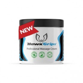 HawkGrips HGMC08 Professional Massage Cream, Unscented, 8 oz. Jar