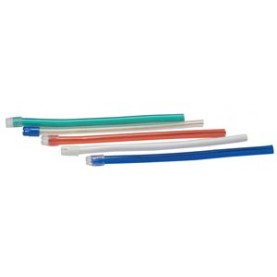 Mydent SE-7002 Saliva Ejectors, Assorted Colors w/ White Tip, 100/bg (10 bg/cs, 84 cs/plt)