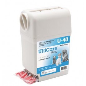 UltiMed, Inc. 07260 UltiGuard U-40 Syringe Dispenser, 29G x ½", 1/2cc, 100/bx
