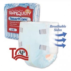Principle Business Enterprises 2313 Brief, Large Adult, 45"-58", 27.0 fl oz Capacity, 12/pk, 8 pk/cs (24 cs/plt) (US Only)