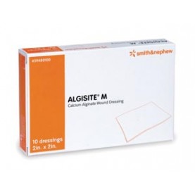 Smith & Nephew, Inc. 59480100 Calcium Alginate Dressing, 2" x 2", 10/pkg, 10 pkg/cs (US Only)