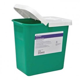 Waste Container, 8 Gallon, Green, 10/cs (Continental US Only)