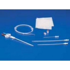 Dual Lumen Acute Dialysis Catheter, 11.5FR, 13.5cm, Straight Extensions, Kit, 5/ctn (Continental US Only)