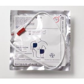 Zoll Medical 9131-001 Adult Defibrillation Electrodes, For Powerheart or CardioVive AEDs, 2 Year Warranty, 1 set/pk