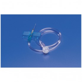 Blood Collection/ Infusion Set with Female Luer, 21G x ¾", Green, 12 ft Tubing, 50/cs (Continental US Only)