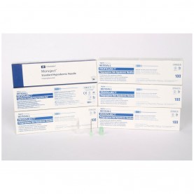 Hypo Needle, 18G x 1" B, 100/bx, 10 bx/cs (Continental US Only)