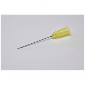 Endodontic Irrigation Needle, 27G, x 1¼ (31.7mm), Yellow, Sterile, 25/bx, 4 bx/cs (Continental US Only)