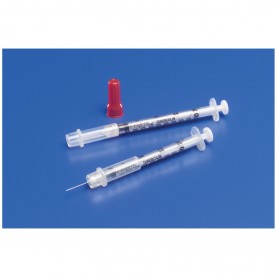 TB Safety Syringe, 1mL, 25G x 5/8", 100/bx 5 bx/cs (40 cs/plt) (Continental US Only)