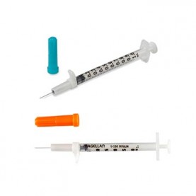 Insulin Safety Syringe, 3/10mL, 29G x ½", 50/bx, 10 bx/cs (Continental US Only) (Manufacturer Backorder - Inventory Limited when Available)