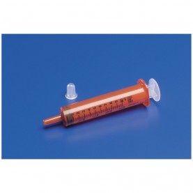 Syringe, Amber, 6mL, 100/bx, 5 bx/cs (Continental US Only)