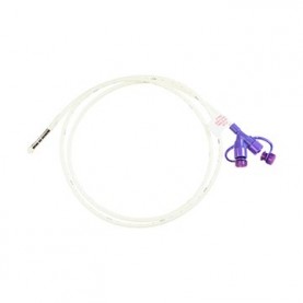 Nasogastric Feeding Tube, 7G, 8FR x 43"L, Stylet, DEPH-Free, ENFit Connection, 10/cs (Continental US Only)