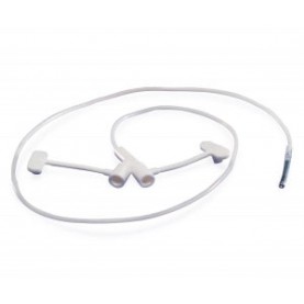 Nasogastric Tube, Polyurethane, Radiopaque Line, Weighted with Y-Port, Neonatal/ Pediatric, 6FR, 50" Length, Purple, 10/pk, 1 pk/ct, 10 ct/cs (Continental US Only)
