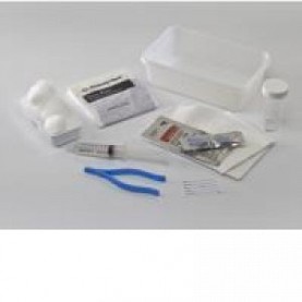 Dover™ Silicone Insertion PVP Solution Urinary Catheterization Kit, 18FR, Includes: (1) Catheter, (1) CSR Wrap, (1) Fenestrated Drape, (1) Underpad, (1) Povidone Iodine Solution, (1) 10cc Prefilled Sterile Water Inflation Syringe, (1) 5g Lubricant Jelly P