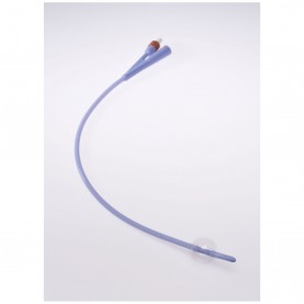 Silicone Foley Catheter, 5cc, Balloon, 2-Way, 24FR, 10/ctn (Continental US Only) (To Be DISCONTINUED)
