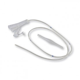 Salem Sump Tube, 48" (122cm), 18FR, Silicone, 10/cs (Continental US Only)