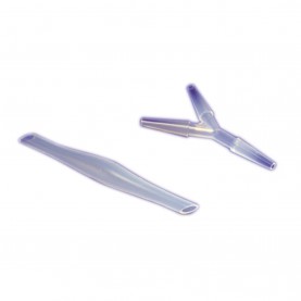 Tubing Connector, Sims, Fits 3/16" - 7/16", Vinyl, Clean, Bulk, 100/cs (Continental US Only)
