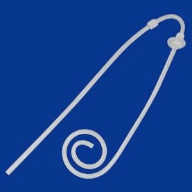 Swan Neck Curl Missouri Catheter, 2 Cuff, Left, 62.5 (Continental US Only)