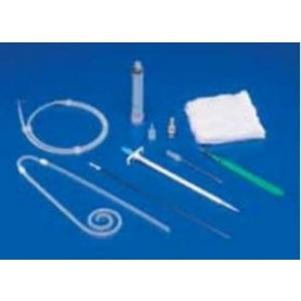 Swan Neck Curl Missouri Catheter Kit, 2 Cuff, Left, 62.5 (Continental US Only)