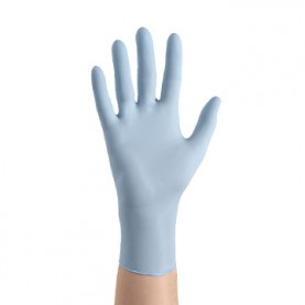 Flexal Comfort Exam Gloves, Nitrile, Medium, Blue, 250/bx, 10 bx/cs (Continental US Only)