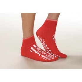 Albahealth, LLC 80181 Footwear Slip-Resistant, Large, Double Sided Print, Yellow, 4 dz/cs
