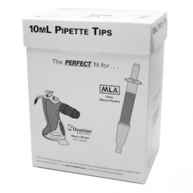 VistaLab 10 mL Pipette Tips, Clear, Bulk 35 Tips