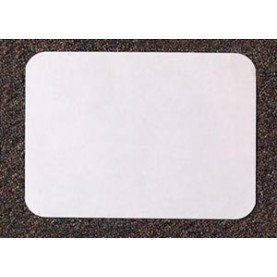 TIDI Products, LLC 917511 Heavyweight Tray Cover, Ritter (B), 8½" x 12¼",  White, 1000/cs (150 cs/plt)