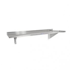 Blickman Industries 1813612000 Wall Shelf Assembly 36" x 12", (2) Mounting Brackets (DROP SHIP ONLY)