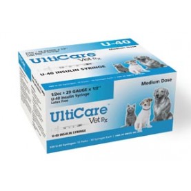 UltiMed, Inc. 09260 U-40 Syringe, 29G x ½", 1/2cc, 100/bx