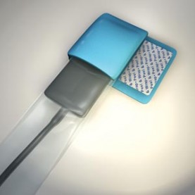 Crosstex International BWWES Cushion Device, Blue-Small, Adjustable to Fit All 0-1 Sensors, 50/bx
