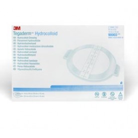 3M Health Care 90003 Hydrocolloid Dressing, 4" x 4¾" Oval, 5/bx, 12 bx/cs (Continental US+HI Only)