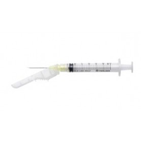 Terumo Medical Corp. SG3-03L2025 Safety Needle with 3cc Syringe, 20G x 1", 100/bx, 4 bx/cs