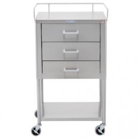 Blickman Industries 0237857000 Saturn Table, 20"W x 34"H x 16"D, (3) Drawers (DROP SHIP ONLY)