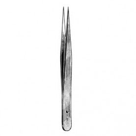 Sklar Instruments 66-7438 Jewelers Forceps, Style 1, with Fine Tip, 4.5" (DROP SHIP ONLY)