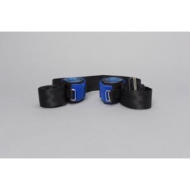 TIDI Products, LLC 2796 Posey Stretcher Connected Wrist Cuff, Twice-as-Tough, Neoprene, Blue (Continental US + HI Only)