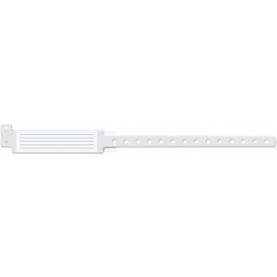 Medical ID Solutions 240 Wristband, Adult, 12", Insert Vinyl, Clear, 250/bx
