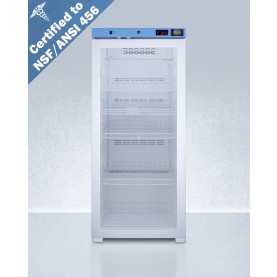 Accucold ACR1012GNSF456LHD 24" Wide Upright Medical Refrigerator, Certified to NSF/ANSI 456 Vaccine Storage Standard