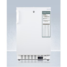 Accucold ADA404REF 20" Wide Built-In Healthcare All-Refrigerator, ADA Compliant