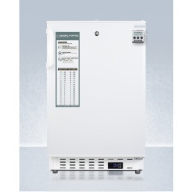 Accucold ADA404REFAL 20" Wide Built-In Healthcare All-Refrigerator, ADA Compliant