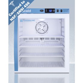 Accucold ARG1PV456 1 Cu.Ft. Compact Vaccine Refrigerator, Certified to NSF/ANSI 456 Vaccine Storage Standard