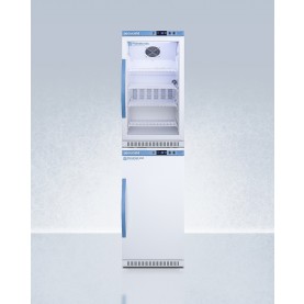 Accucold ARG31PVBIADA-AFZ2PVBIADASTACK 20" Wide Performance Series All-Refrigerator/All-Freezer Combination