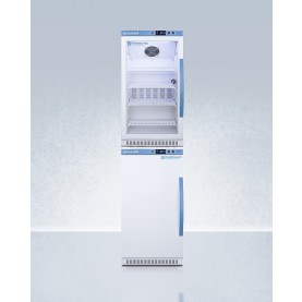Accucold ARG31PVBIADA-AFZ2PVBIADASTACKLHD 20" Wide Performance Series All-Refrigerator/All-Freezer Combination