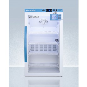 Accucold ARG3MLDL2B 3 Cu.Ft. Counter Height Laboratory Refrigerator