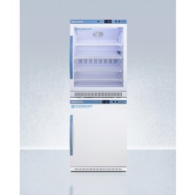 Accucold ARG6PV-AFZ5PVBIADASTACK 24" Wide Performance Series All-Refrigerator/All-Freezer Combination