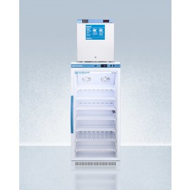 Accucold ARG8PV-FS24LSTACKMED2 24" Wide All-Refrigerator/All-Freezer Combination