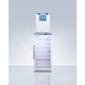 Accucold ARG8PV-FS30LSTACKMED2 24" Wide All-Refrigerator/All-Freezer Combination